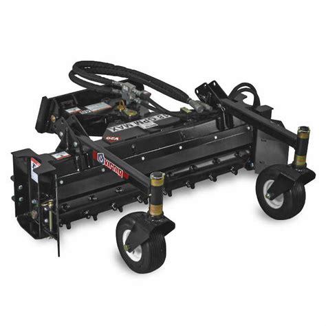 power rake for mini skid steer|3 point power rake rental.